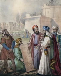 Der Bau der Stadt und des Turms von Babel